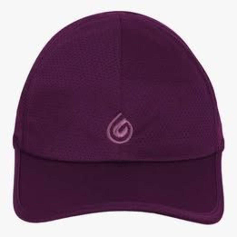 Pony 2.0 Sweat-Wicking Ponytail Hat for Women - Adjustable Baseball Cap Plum